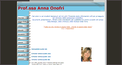 Desktop Screenshot of annaonofri.net